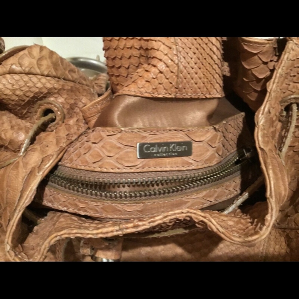 Calvin Klein Collection Perry hobo real python - Picture 9 of 11